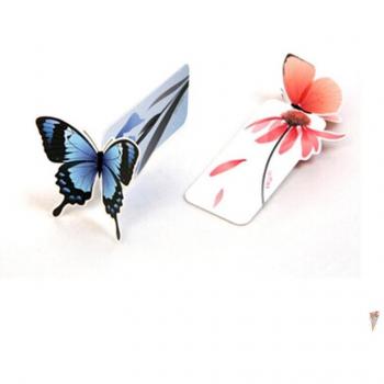 Papelería Mariposa 3D: Marca y Decoración Coreana
