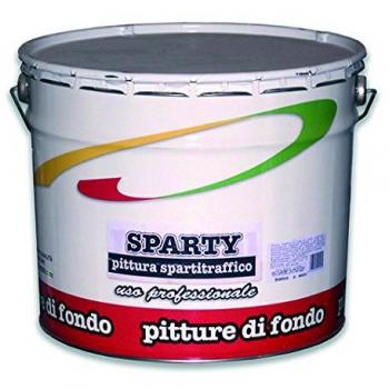 Pittura Stradale Segnaletica Orizzontale Bianco 4kg Sparty Traffico