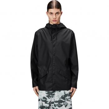 Women's Rains Unisex Jacket in Black (Size 14)