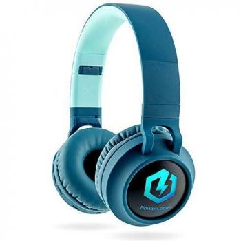 PowerLocus Kids Bluetooth Headphones – 85 dB Schutz, Faltbar, LED‑Anzeige