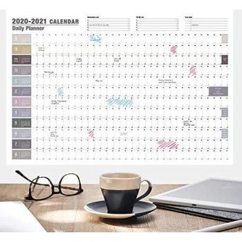 Family Planner 2020‑2021 Wall Calendar