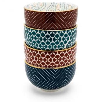 Set de tasses Pucheng 4 en porcelaine