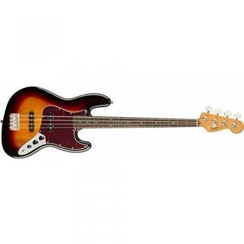 Squier Classic Vibe '60s Jazz Bass Electric Guitar, 3 Tone Sunburst