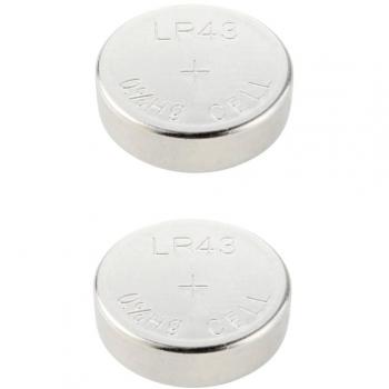AG12 1.5V Button Cell Battery (2 Pack, 100 mAh)