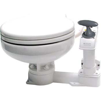 AquaT 80‑47625‑01 Compact Manual Marine Toilet – Unisex