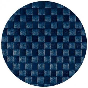 Assise de table ronde bleue Saleen 36 cm