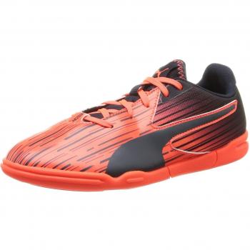 Puma Unisex Kids' Meteor Sala LT Jr Futsal Boots (Orange, UK Size 10)