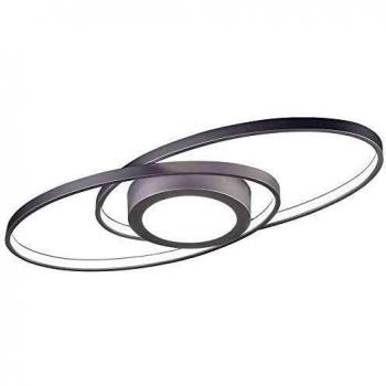 Dimmable LED Ceiling Light in Titanium Finish