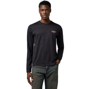 Black Wrangler Americana Long Sleeve Top