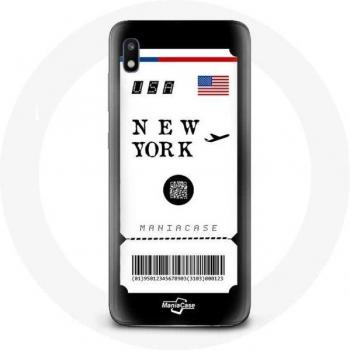 Coque “Ticket a NYC” para Samsung Galaxy A10