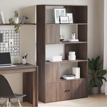 VidaXL Regal Braun Eichen-Optik 100x36x189 cm