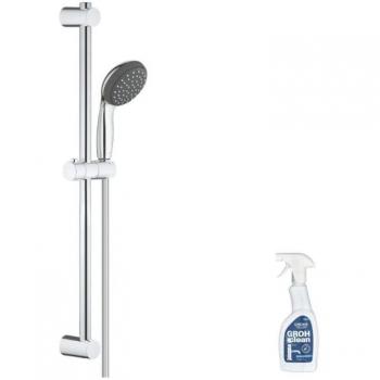 Grohe Vitalio Start 100 Pommeau 2 Jets Barre, Débit 5 l/min – Blanc