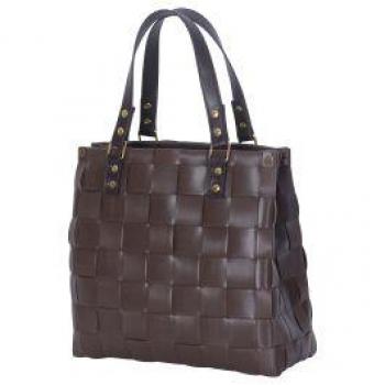 Einkaufsshopper Charlotte: Handtasche in Espresso Braun