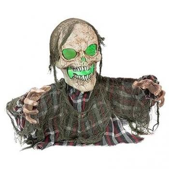 EUROPALMS Halloween Groundbreaker Skelett Monster, 45cm Deko