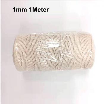 Cordón de Macramé Bricolaje Algodón 1/2mm – 100m