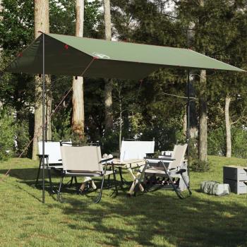 Waterproof Camping Tarp 360x294 cm Green