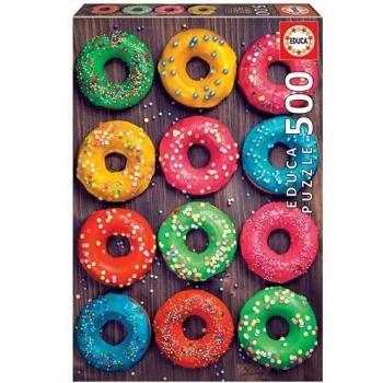 Puzzle 500 Donuts de Colores Educa 19005
