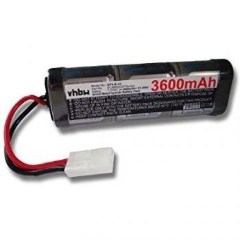 Batterie RC 3600mAh 7.2V Ni-MH avec connecteur Tamiya