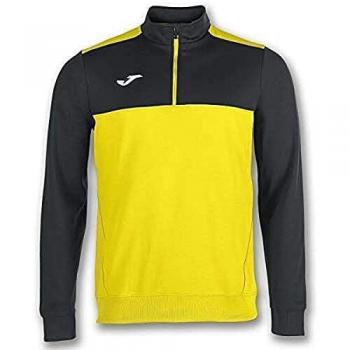 Sudadera Joma Winner, Amarillo/Negro, Talla 4XS