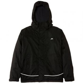 Trespass Jacke für junge Männer – Dunkelschwarz