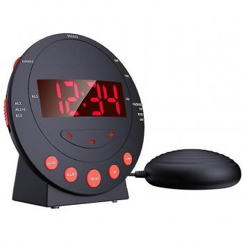 Alarma con Zumbido y Luz LED para Sueño Profundo