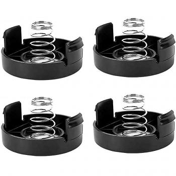 Fermoir à Ressort pour Bobines Strimmer – 4 pièces – Noir – 682378-02