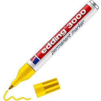 Edding Permanentmarker Nr.3000 gelb