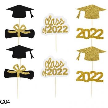 Envoltorio de cupcakes celebración universitaria 2022