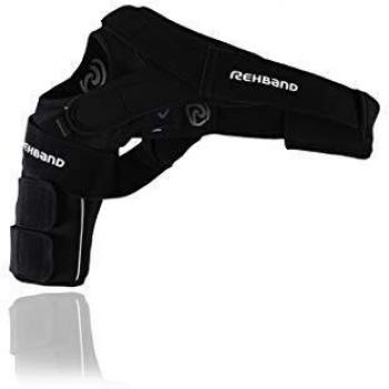 M‑Rechts Rehband Schulterstütze UD X‑Stable – Schwarz – Artikel 129606‑01