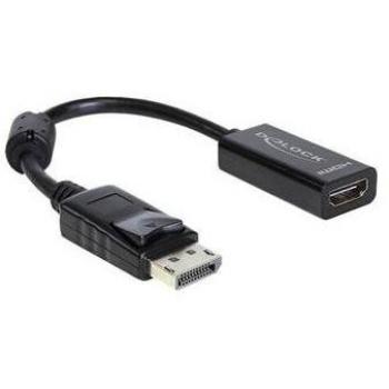 Cavo adattatore DisplayPort HDMI 0,125 m Nero