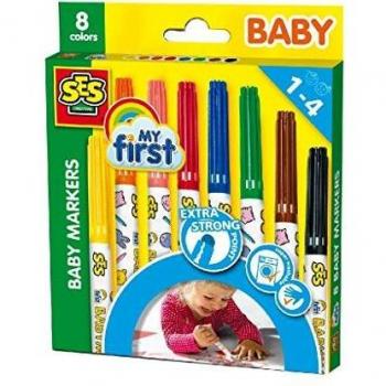 SES Baby Marker Set mit 8 Farben