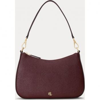 Cartera Mediana Kaki con Detalle Brillante