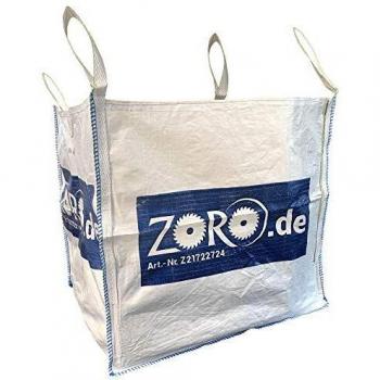 ZORO ProBag 870 × 870 × 900 mm – 1 000 kg Tragfähigkeit, PP-Schüttgut‑Sack