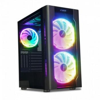 I-BOX CHIRON ZH68: Caja Negra para Juegos con Ventana Lateral y Luz LED