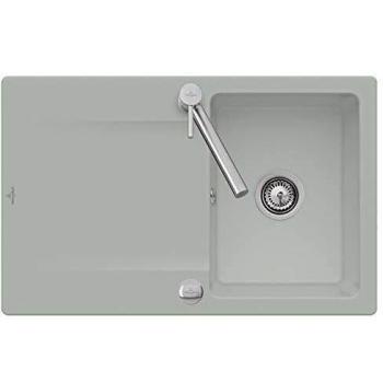Villeroy & Boch Siluet 333402KD : Évier encastrable à vidage excentrique – Fossil