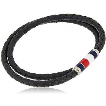 Tommy Hilfiger 19cm Gray Leather Watch Strap