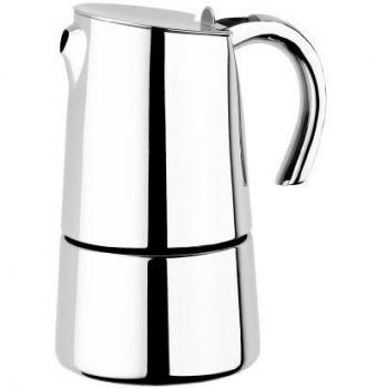 Cafetière en acier inoxydable 18/10 BRA Bella 6 tasses