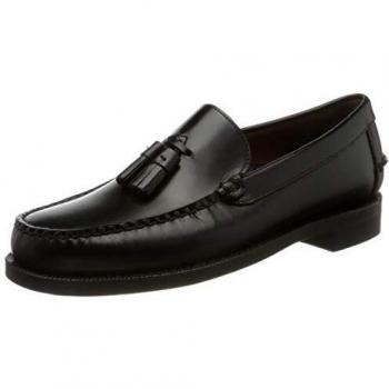 Sebago Mokassins für Herren Schwarz