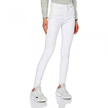Pantalones Levi's 721 Skinny de Cintura Alta en Blanco