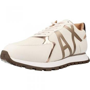 Armani Exchange Sneaker Off-White Marrone 41 EU