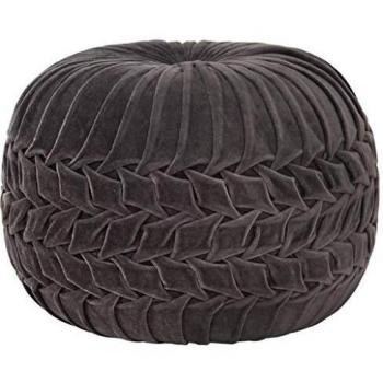 Pouf Kittel-Design 40×30 cm Anthrazit