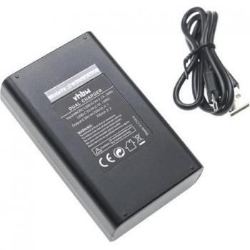 Dual USB Charger VHBW – 9 Ah, Compatibile GoPro Hero 9