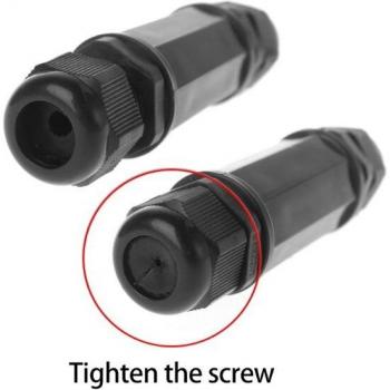 RJ45 IP67 Außen-Koppler für Ethernet, Doppelkopf, weiblich, Cat5/6/7/8P8C