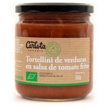Tortellini Verduras Salsa Tomate 350 Gr Eco