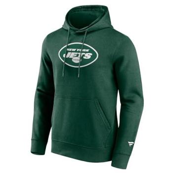Hoodie vert foncé avec logo principal des New York Jets pour hommes