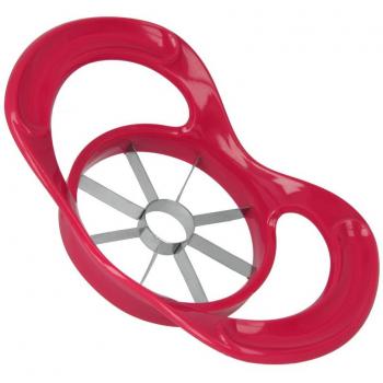 Cortador de Manzanas Vitamine's Power, Acero Inoxidable, Rojo, 19.5x11.5x5.5 cm
