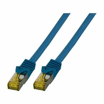 SpeedConnect Cat.6A S/FTP RJ45 Kabel 0,15m blau