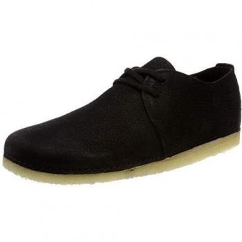 Clarks Originals Women's Ashton Derby Shoes, Black Nubuck, 38 EU, 5 UK