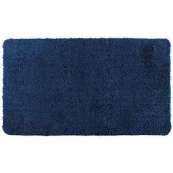 WENKO Tapis de bain Belize, 55 x 65 cm, bleu marine
