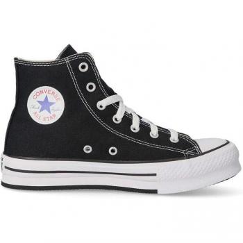 Zapatilla Converse AS Eva Platform Alta en Negro – Versión Juvenil